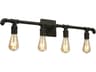 Eglo Wymer 4-Light Matte Bronze Vanity Light