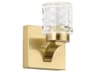 Elan Rene Champagne Gold LED Vanity Light