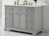 Elegant Lighting Americana Light Grey 48" Vanity