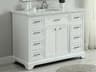 Elegant Lighting Americana White 48" Vanity