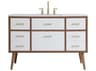 Elegant Lighting Boise White 48" Vanity