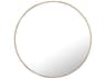 Elegant Lighting Eternity Brass Round Wall Mirror
