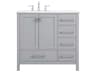Elegant Lighting Irene Gray 36" Vanity
