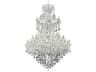 Elegant Lighting Maria Theresa 85-Light Chrome Clear Crystal Candelabra Tiered Chandelier