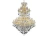Elegant Lighting Maria Theresa 85-Light Gold Clear Crystal Candelabra Tiered Chandelier