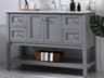 Elegant Lighting Metropolis Grey 48" Vanity