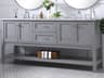 Elegant Lighting Metropolis Grey 72" Vanity