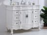 Elegant Lighting Oakland Antique White 42" Vanity