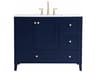 Elegant Lighting Sommerville Blue 42" Vanity