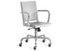 Emeco Hudson Silver Swivel Computer Office Chair