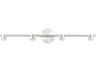 ET2 Taylor 4-Light Satin Nickel LED Linear Round Track & Rail Light