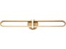 Eurofase Botton Satin Gold LED Vanity Light