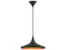 Eurofase Ramos 1-Light Black Pendant