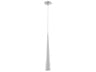 Eurofase Sliver 1-Light Satin Nickel Mini Pendant