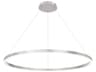 Eurofase Spunto 1-Light Silver LED Round Pendant