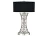 Fine Art Handcrafted Lighting Allegretto Silver Leaf Buffet Lamp