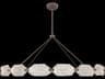 Fine Art Handcrafted Lighting Allison Paladino 32-Light Bronze Glass LED Pendant