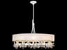 Fine Art Handcrafted Lighting Azu 10-Light White Crystal Candelabra Tiered Chandelier