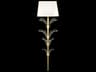Fine Art Handcrafted Lighting Beveled Arcs 1-Light Gold Leaf Crystal Wall Sconce