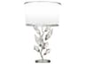 Fine Art Handcrafted Lighting Foret Silver Leaf Crystal LED Buffet Lamp