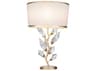 Fine Art Handcrafted Lighting Foret Gold Leaf Crystal LED Buffet Lamp