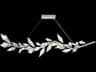 Fine Art Handcrafted Lighting Foret 7-Light Silver Crystal Island Pendant