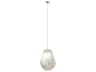 Fine Art Handcrafted Lighting Natural Inspirations 1-Light Gold Glass LED Bell Mini Pendant