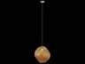 Fine Art Handcrafted Lighting Vesta 1-Light Gold Glass LED Globe Mini Pendant