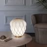 Fontana Arte Pinecone Gold Glass LED Table Lamp