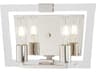 George Kovacs Crystal Chrome 2-Light Polished Nickel Vanity Light