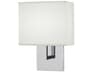 George Kovacs 1-Light Chrome Glass LED Wall Sconce