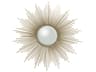 Global Views Nickel Sunburst Wall Mirror