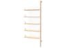 Gus* Modern Branch Ash Blonde White Bookcase