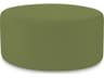 Howard Elliott Outdoor Patio Seascape Moss Resin Cushion Ottoman
