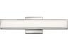 Hinkley Alto Chrome Glass LED Vanity Light