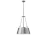 Hinkley Cartwright 3-Light Polished Antique Nickel Empire Pendant