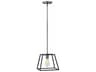 Hinkley Fulton 1-Light Aged Zinc Bronze Geometric Mini Pendant