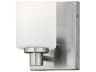 Hinkley Karlie Brushed Nickel Glass Wall Sconce