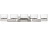 Hinkley Lanza 5-Light Antique Nickel Glass Vanity Light