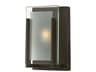 Hinkley Latitude 1-Light Oil Rubbed Bronze Glass Wall Sconce