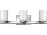 Hinkley Miley 3-Light Chrome Glass Vanity Light