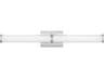 Hinkley Simi 1-Light Brushed Nickel Glass LED Vanity Light