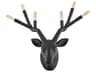 Hinkley Stag 6-Light Black Wall Sconce