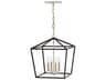 Hinkley Stinson 4-Light Black Crystal Pendant