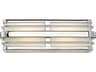 Hinkley Winton 2-Light Chrome Glass Vanity Light