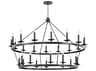 Hudson Valley Allendale 28-Light Aged Old Bronze Candelabra Round Tiered Chandelier