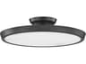 Hudson Valley Draper 1-Light Old Bronze LED Round Semi Flush Mount