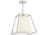Hudson Valley Kyle 4-Light Polished Nickel White Empire Pendant