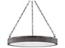 Hudson Valley Lynden 8-Light Distressed Bronze Drum Pendant