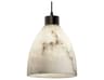 Justice Design Group Lumenaria 1-Light Bronze Bell Dome Mini Pendant